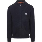 Trui New Zealand Auckland NZA Vest Wolmix Dominick Navy