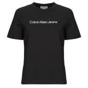 T-shirt Korte Mouw Calvin Klein Jeans A- INST. LOGO CLASSIC TEE SS