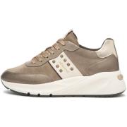 Lage Sneakers NeroGiardini Bagoya Arold Velvet Milk 1039 Vernice Smog
