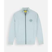 Sweater Oxbow Grafische fleece met volledige rits TABULA