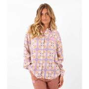 Overhemd Oxbow Bedrukt katoenen gaas shirt ANDRO