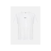 T-shirt Korte Mouw Dondup US198 JF0195U DU6-000 WHITE