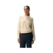 Trui Object Noos Laney Rubin Knit - Sandshell