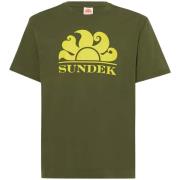 T-shirt Korte Mouw Sundek New Simeon Logo