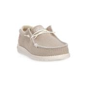 Sneakers HEYDUDE 1LB WALLY BRAIDED OFF WHITE