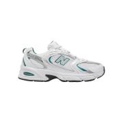 Lage Sneakers New Balance 530 White Silver Green