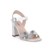 Sandalen NeroGiardini NERO GIARDINI 700 BLADE VIPERA ARGENTO