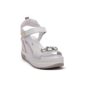 Sandalen NeroGiardini NERO GIARDINI 707 LOIRA BIANCO