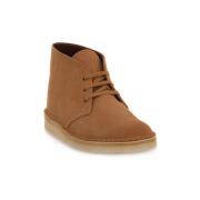 Laarzen Clarks DESERT BOOT COAL DKSAND