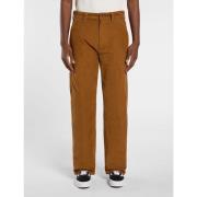 Broek Dickies COURDUROY CARPENTER - DK0A863V0BD1-BROWN DUCK