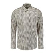 Overhemd Lange Mouw No Excess Overhemd Print Multicolour