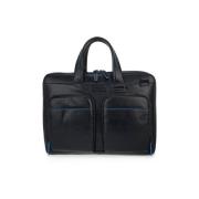 Aktetas Piquadro BLU CARTELLINA SOTTILE