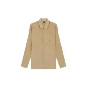 Overhemd Lange Mouw Dickies CORDUROY SHIRT DK0A8652-KHK1 KHAKI