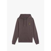 Sweater Lyle &amp; Scott ML1139V BRUSHED BACK HOODIE-X863 ESPRESSO