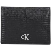Portemonnee Calvin Klein Jeans LZRD EMBSSD LTHR 6CC LV04F1068G