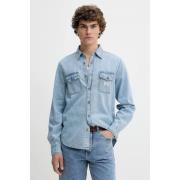 Overhemd Lange Mouw Guess M5GH56 D5M82-GJER DENIM LIGHT