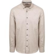 Overhemd Lange Mouw State Of Art Heavy Twill Overhemd Beige