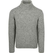 Sweater Suitable Coltrui Donnegal Tweed Eco Wool Grijs