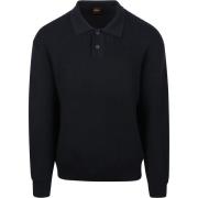 Sweater BOSS Longsleeve Poloshirt Kotor Navy