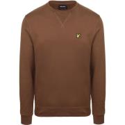 Sweater Lyle And Scott Lyle Scott Sweat Crewneck Bruin