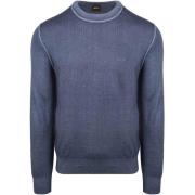 Sweater BOSS Trui Astefo Wol Blauw