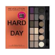 Oogschaduw paletten Makeup Revolution Hard Day Oogschaduwpalette Limit...