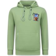 Sweater True Rise Oversized Hoodie Capuchon Maroc