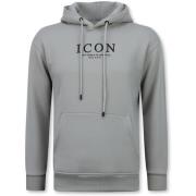 Sweater True Rise Oversized Hoodie Capuchon ICON