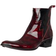 Laarzen Jeffery-West Leren Chelsea-laarzen met bliksemrits