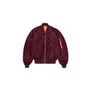 Windjack Alpha Industries 100101 MA-1 HERITAGE BOMBER-608 DARK CHERRY