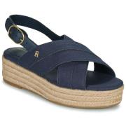 Sandalen Tommy Hilfiger DENIM ESPADRILLE PLATFORM SANDAL