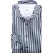 Overhemd Lange Mouw Olymp Luxor Overhemd Strepen Navy