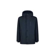 Parka Jas Save The Duck P39340M SMEG21 RONAN-90010 BLUE BLACK