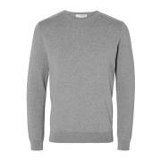 Trui Selected 16074682 BERG-MEDIUM GREY MELANGE