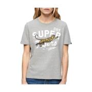 T-shirt Korte Mouw Superdry T-shirt Reworked Classics Relaxed