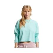 T-Shirt Lange Mouw Superdry T-shirt Vintage Crop à manches longues