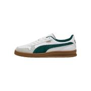 Lage Sneakers Puma Baskets basses Indoor cuir premium blanc