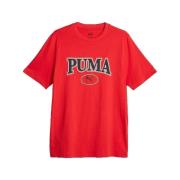 T-shirt Korte Mouw Puma T-shirt Squad Rouge
