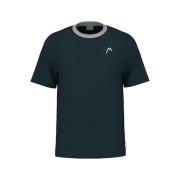 T-shirt Korte Mouw Head T-shirt Performance Bleu Marine