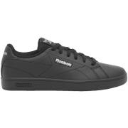 Lage Sneakers Reebok Sport Chaussures Court Clean cuir noir
