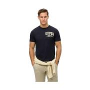 T-shirt Korte Mouw Superdry T-shirt Vintage Athletic noir