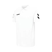 Polo Shirt Korte Mouw hummel Polo Go Cotton blanc