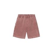 Korte Broek Carhartt Short WIP Reynold en velours côtelé rose