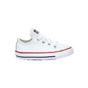 Lage Sneakers Converse Baskets Chuck Taylor All Star cuir blanc