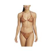 Bikini adidas Maillot de bain 2 pièces x FARM Rio marron