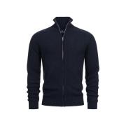 Klassieke Schoenen Kronstadt KS35019 KSAbel zip cardigan knit 469 Sky ...