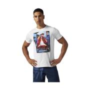 T-shirt Korte Mouw Reebok Sport Exploding Delta