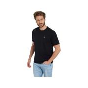 T-shirt Korte Mouw Guess M4YI0AKCCM1JBLK