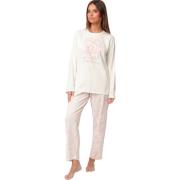 Setjes Admas Pyjama broek top lange mouwen Toile De Jouy