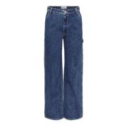 Cargobroek Only 15271792 WEST CARPENTER-MEDIUM BLUE DENIM